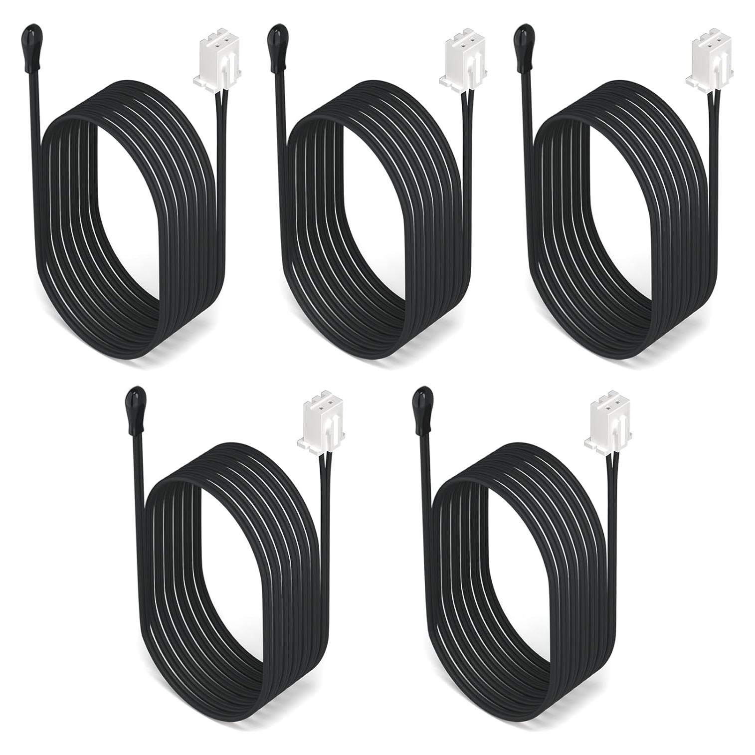 Sonda de Temperatura DROK 10K 5pcs 1 Metro Resistente al Agua