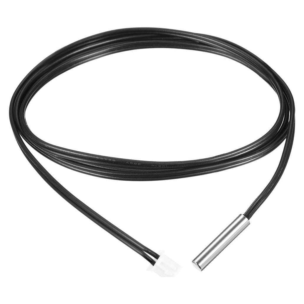 Sonda de Termistor NTC 20K uxcell 50 cm Acero Inoxidable