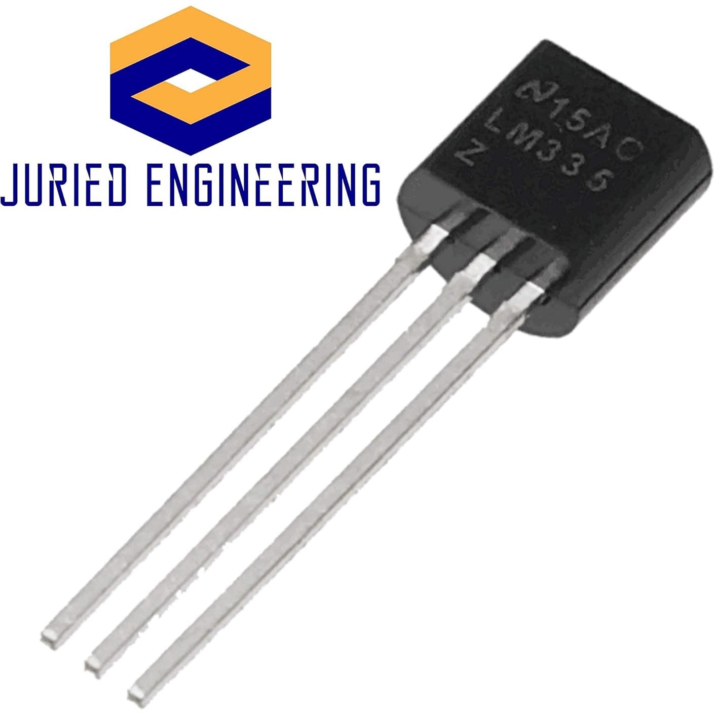Sensor de Temperatura LM335Z TI Analógico -10mV/K - Paquete de 5