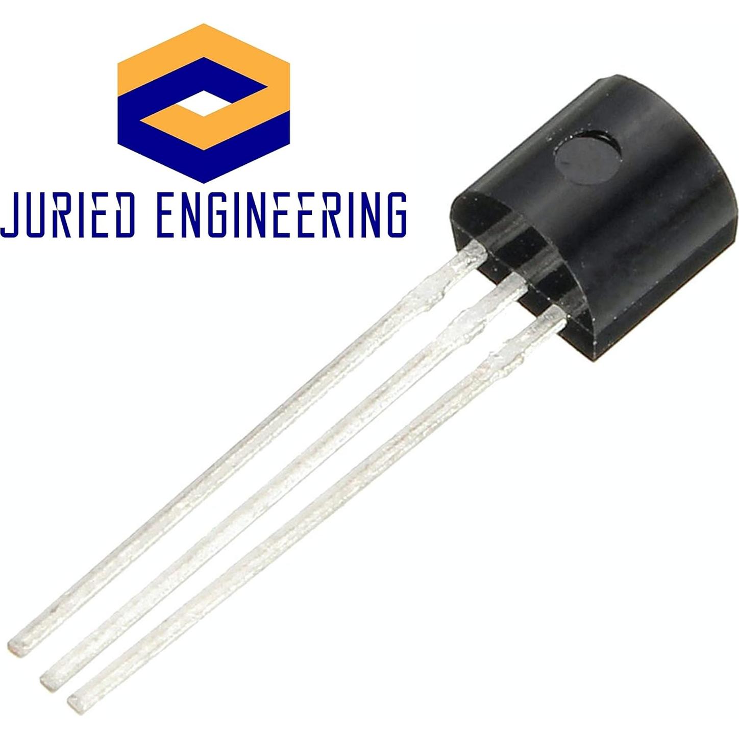 Sensor de Temperatura LM335Z TI Analógico -10mV/K - Paquete de 5