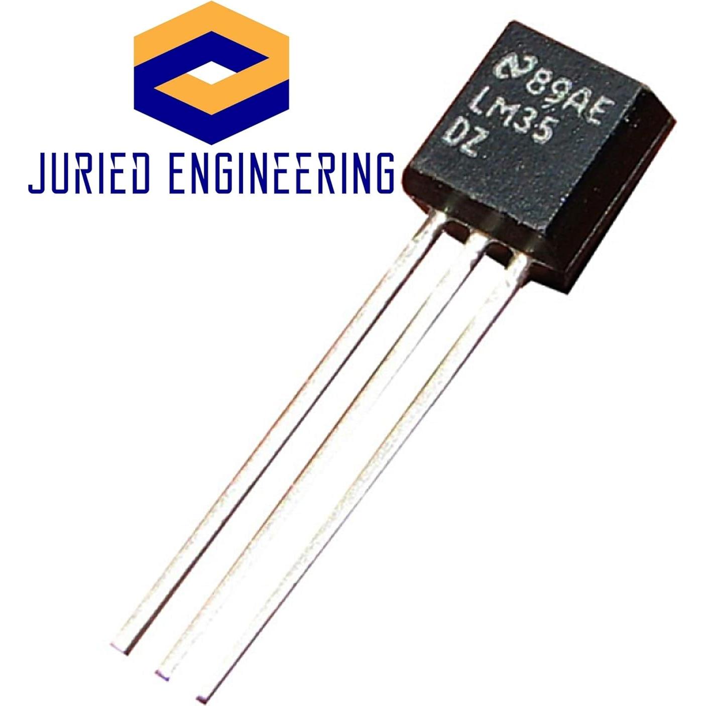 Sensor de Temperatura LM335Z TI Analógico -10mV/K - Paquete de 5