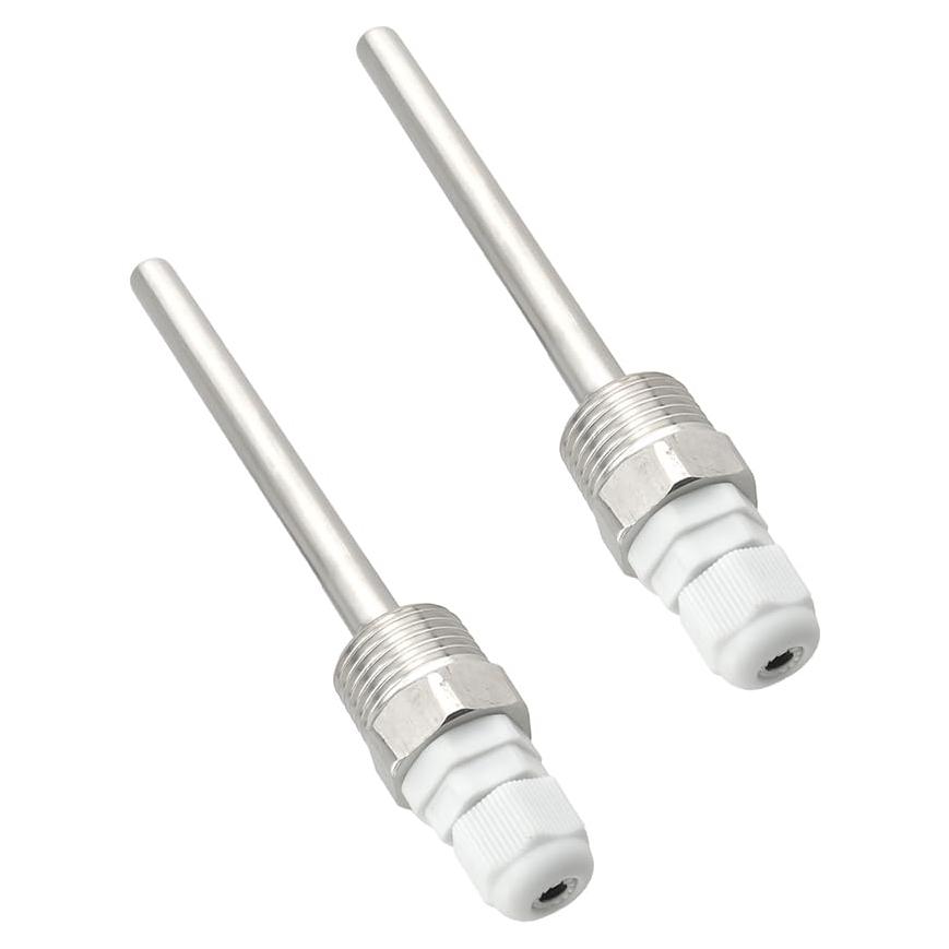 Termopares de Acero Inoxidable ZYAMY 2PCS 100mm NPT