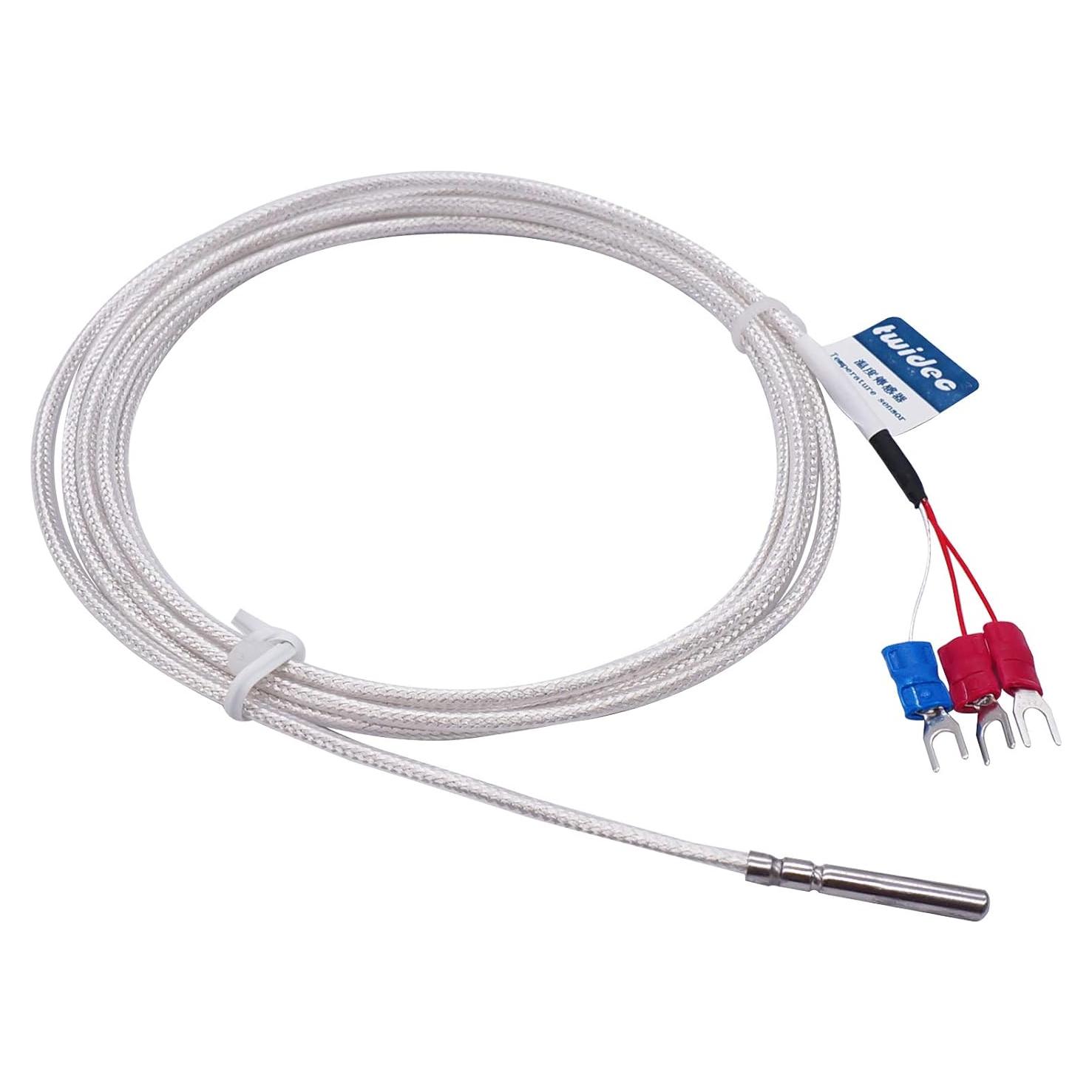 Sensor de Temperatura Impermeable Taiss PT100 4x30mm -50°C a 200°C