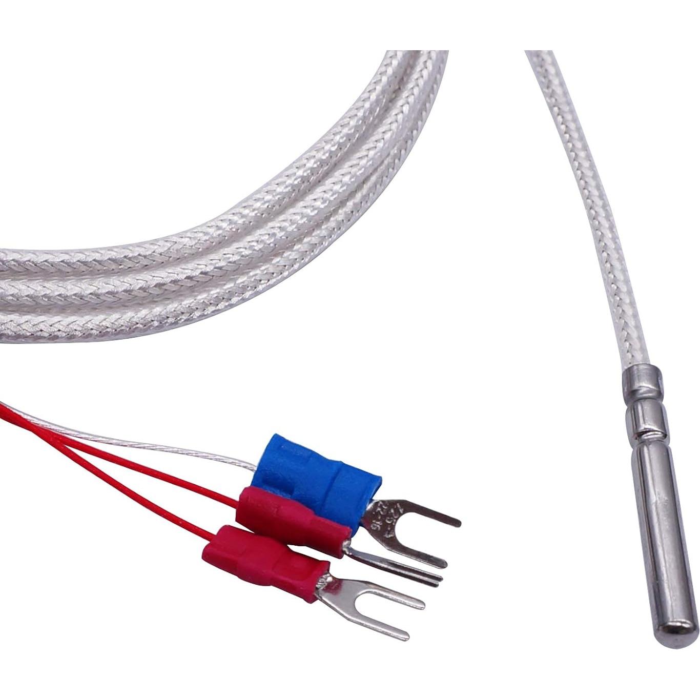 Sensor de Temperatura Impermeable Taiss PT100 4x30mm -50°C a 200°C