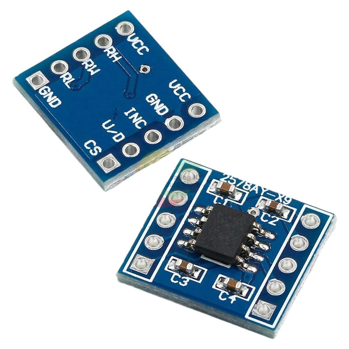 Potenciómetro Digital X9C104 5V 40Ω~100K Ajuste Preciso