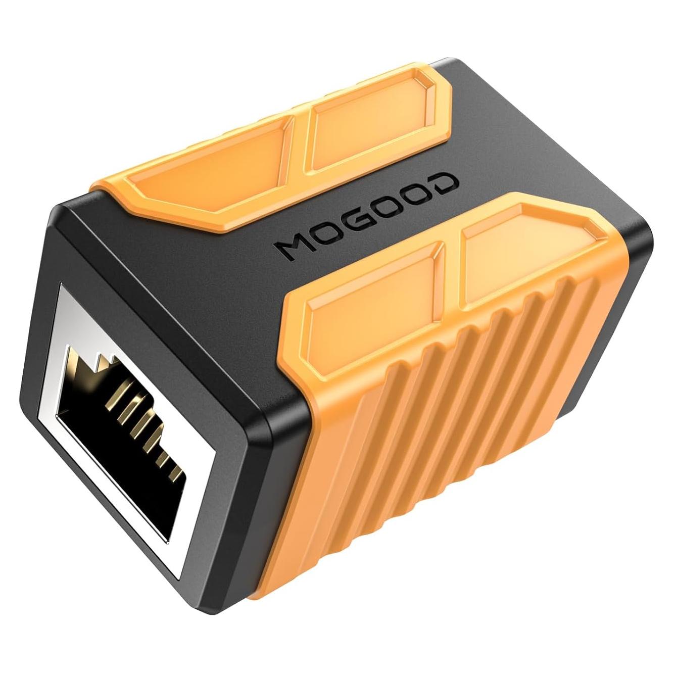 Acoplador RJ45 MOGOOD 10Gbps Hembra a Hembra Cat6