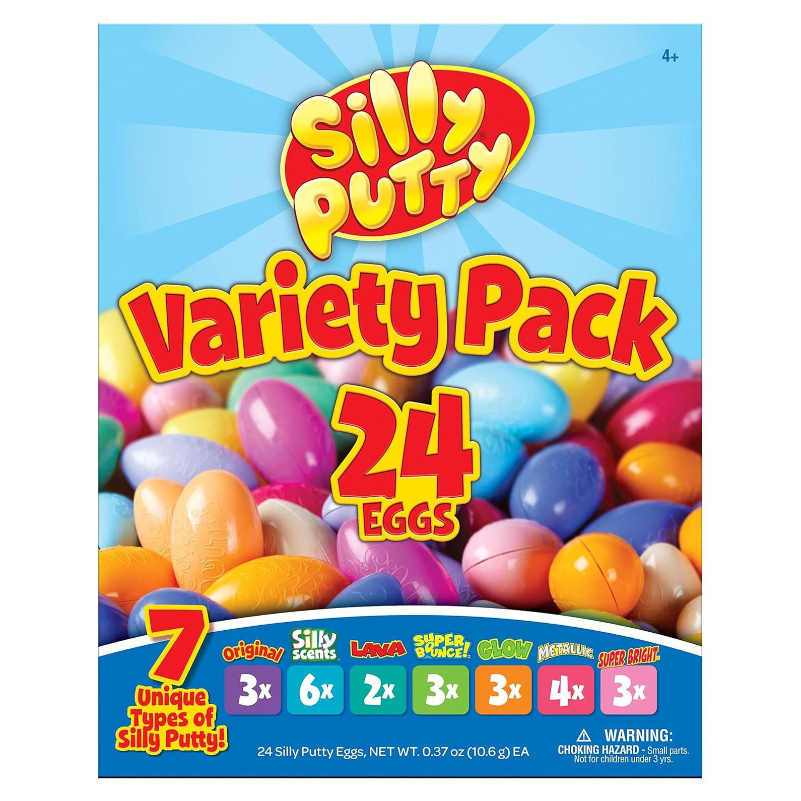 Paquete de 24 Crayola Silly Putty Antiestrés para Niños