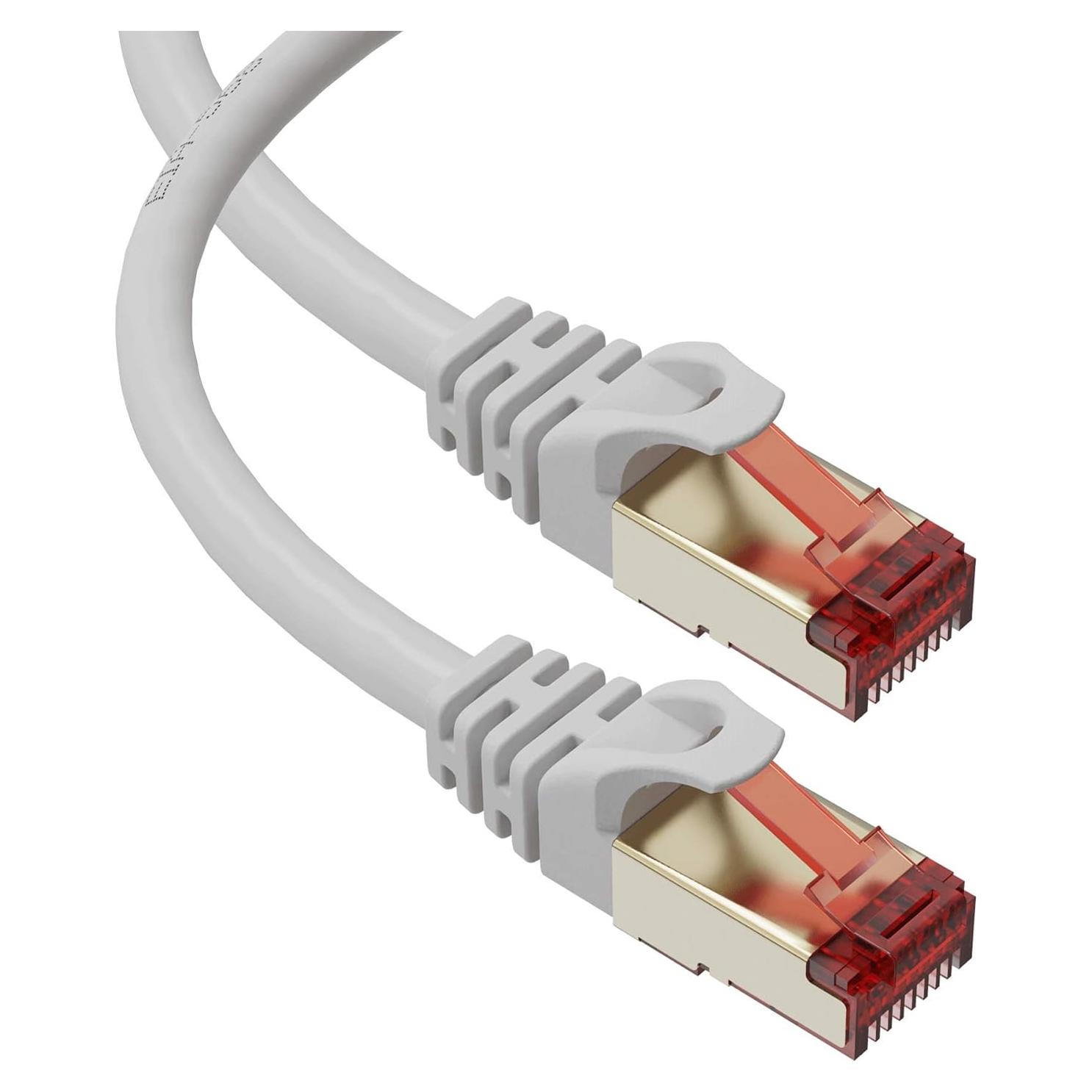 Cable Ethernet Cat 7 Ultra Clarity 6m Doble Apantallado STP
