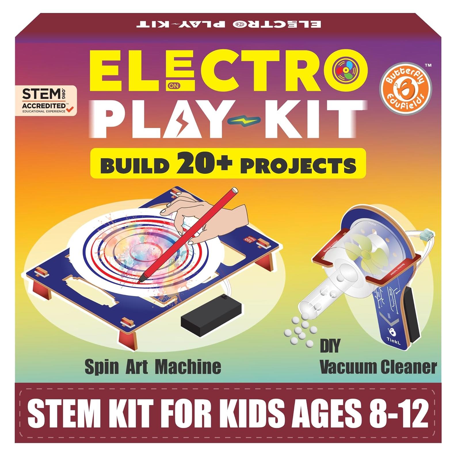 Kit STEM Butterfly Edufields 20 en 1 para Niños 8-12 Años