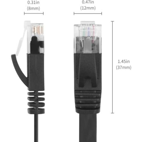 Cable Ethernet Retráctil Iskueal 1m Cat6 RJ45 Alta Velocidad