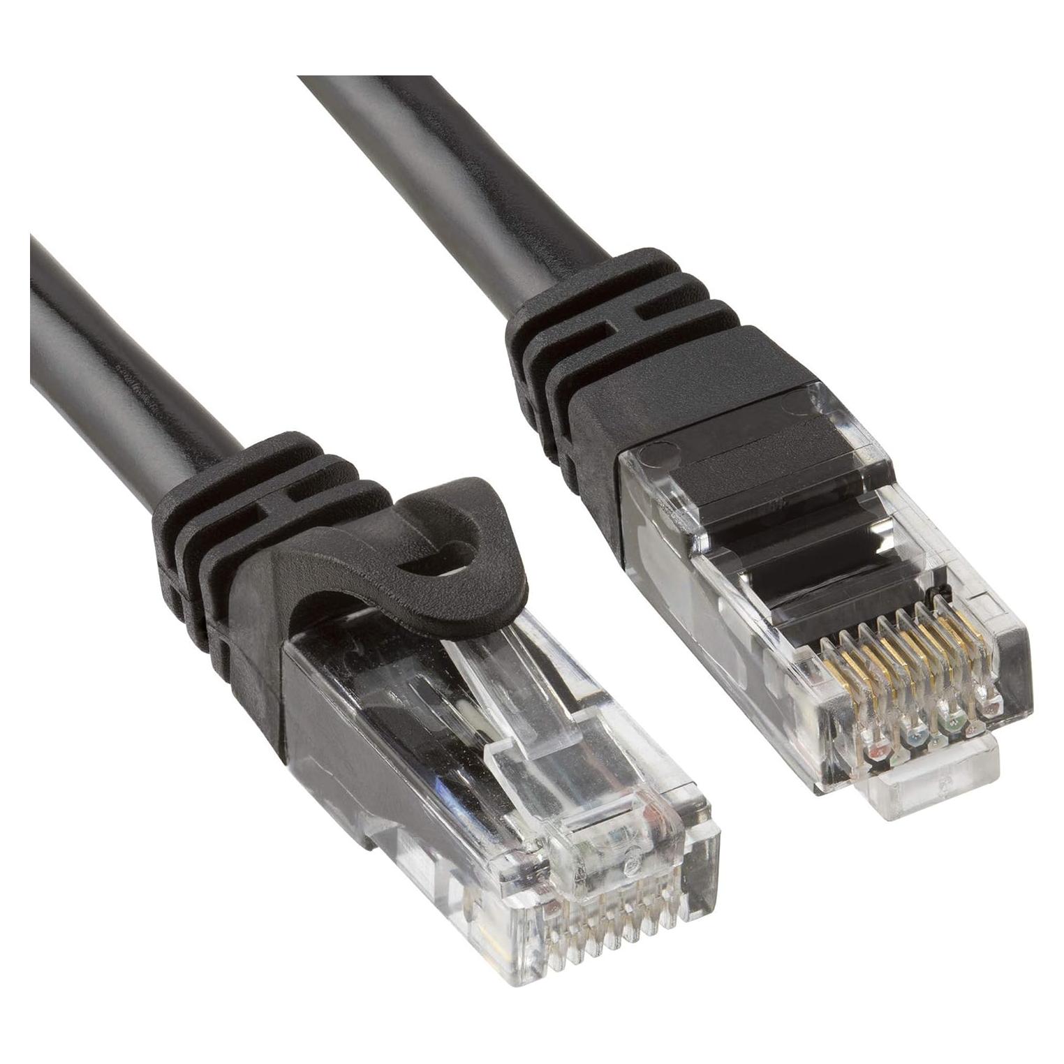 Cable de red Ethernet Cat6 Cmple 1.52m 10Gbps Negro