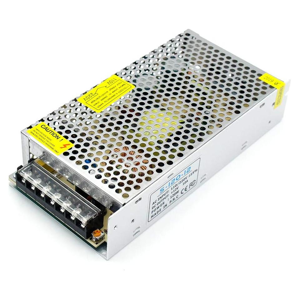 Fuente de Alimentación 12V 10A 120W inShareplus Regulada