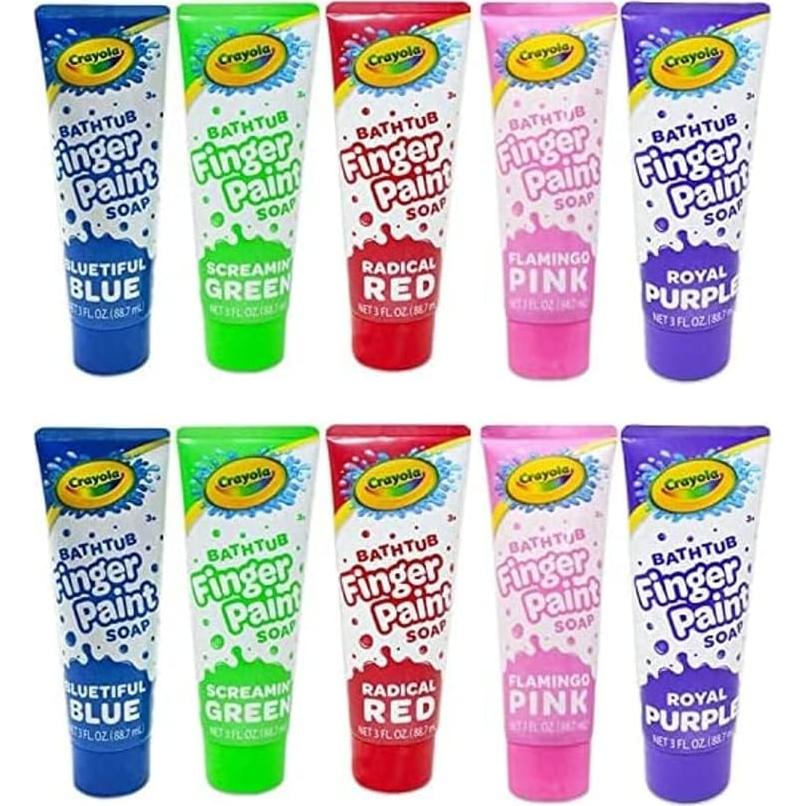 Pintura para Baño Crayola - 10 Botellas de 90 ml