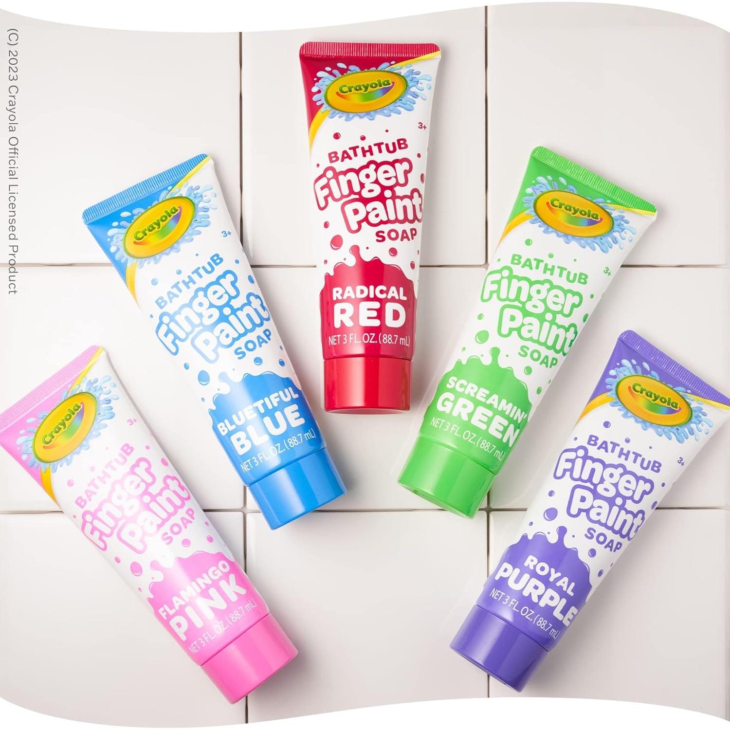 Pintura para Baño Crayola - 10 Botellas de 90 ml