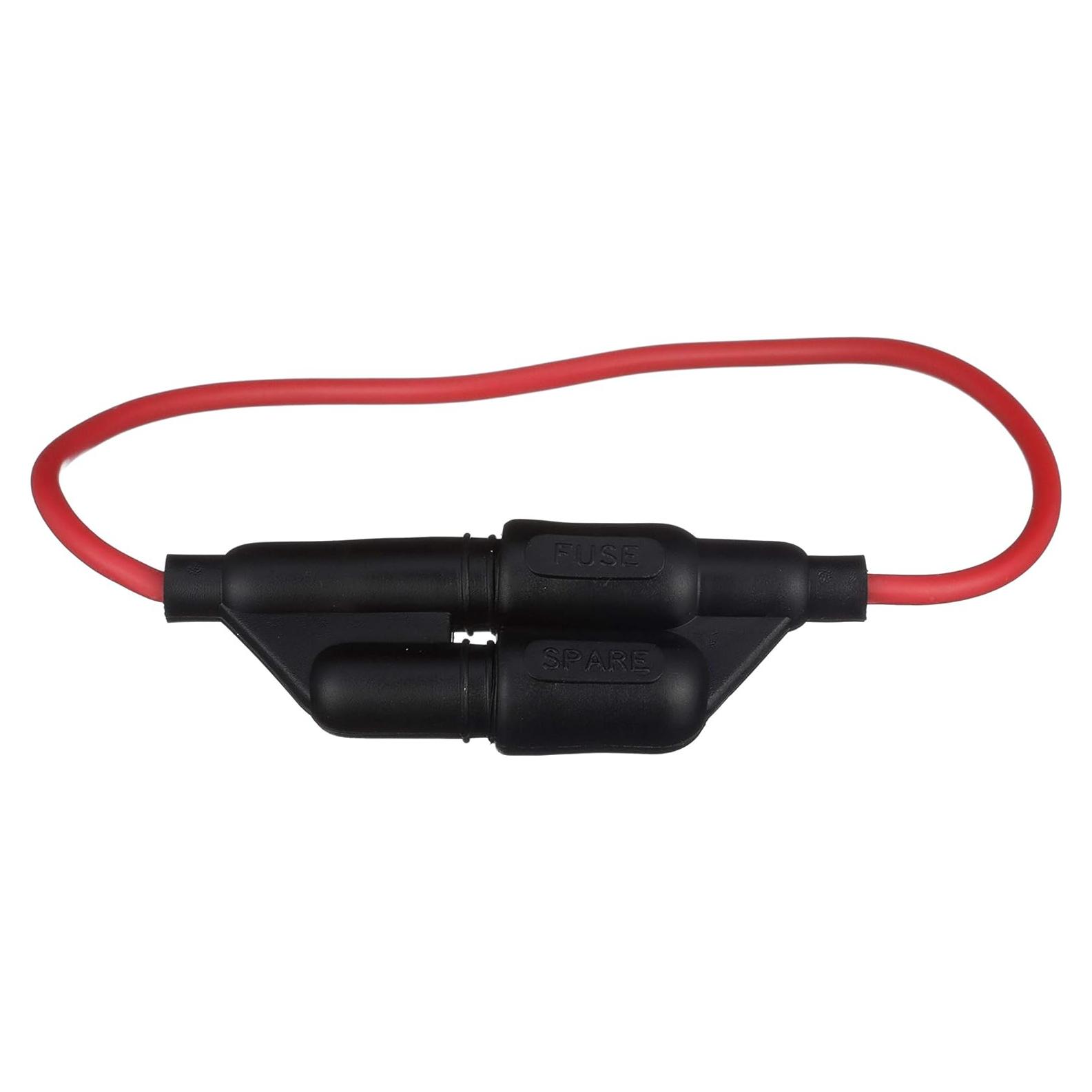 Soporte de Fusible In-Line Impermeable Seachoice 20A con Repuesto