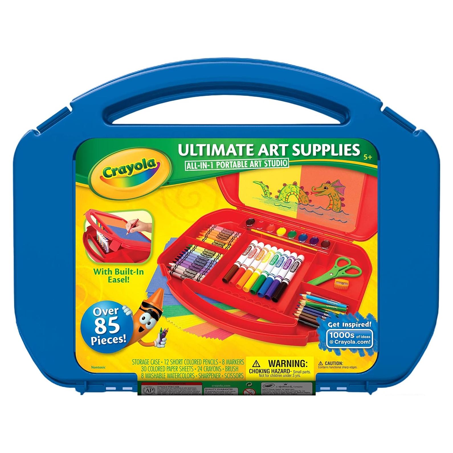 Estuche de Arte Crayola 85 Piezas con Caballete