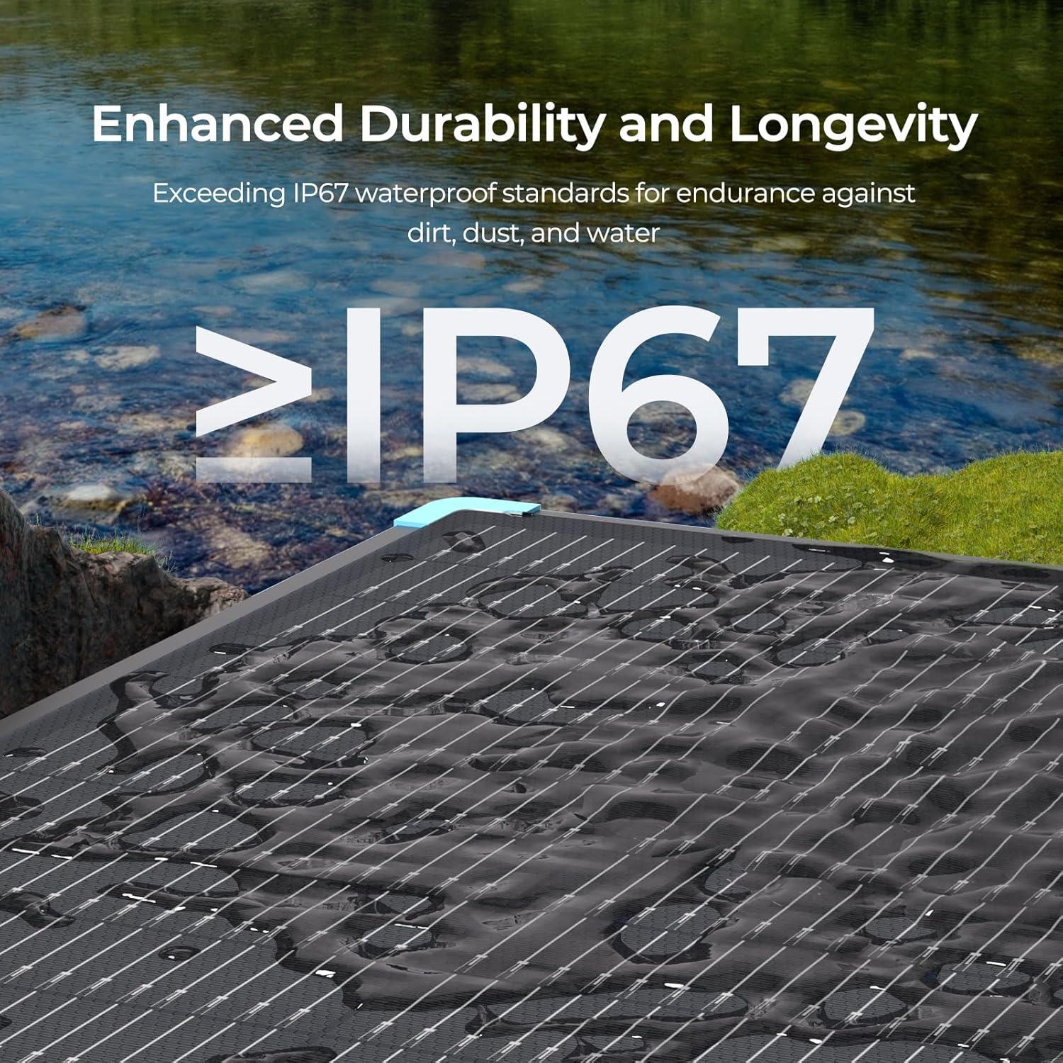 Panel Solar Plegable Renogy 300W Alta Eficiencia IP67