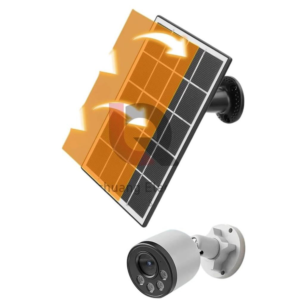 Panel Solar 5V 8W IPX6 Impermeable EIRWNFIRETSI con Cable 3m