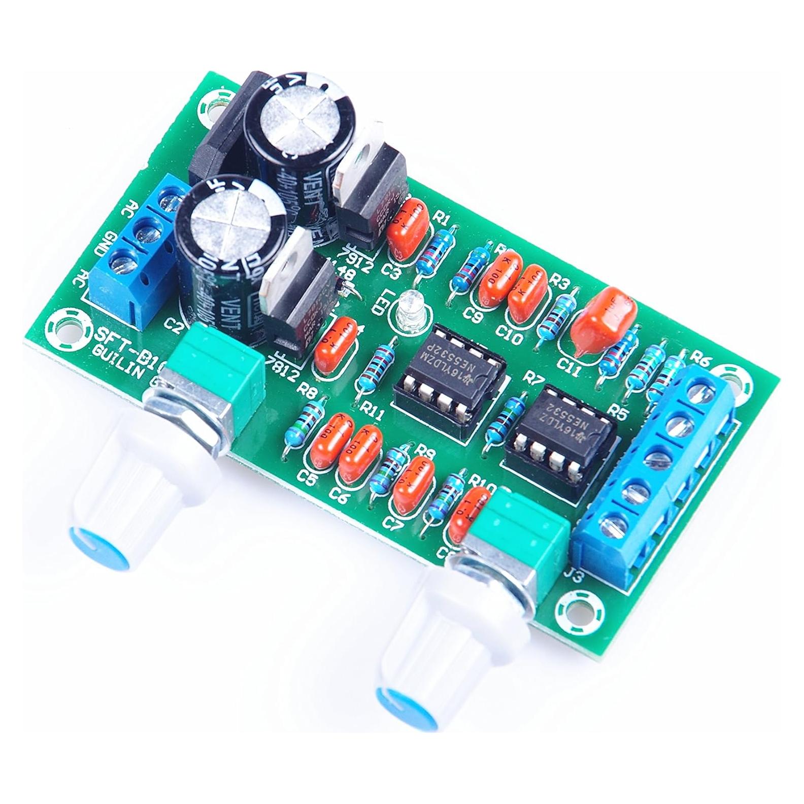 Placa de Filtro de Paso Bajo NE5532 KNACRO 78x42mm