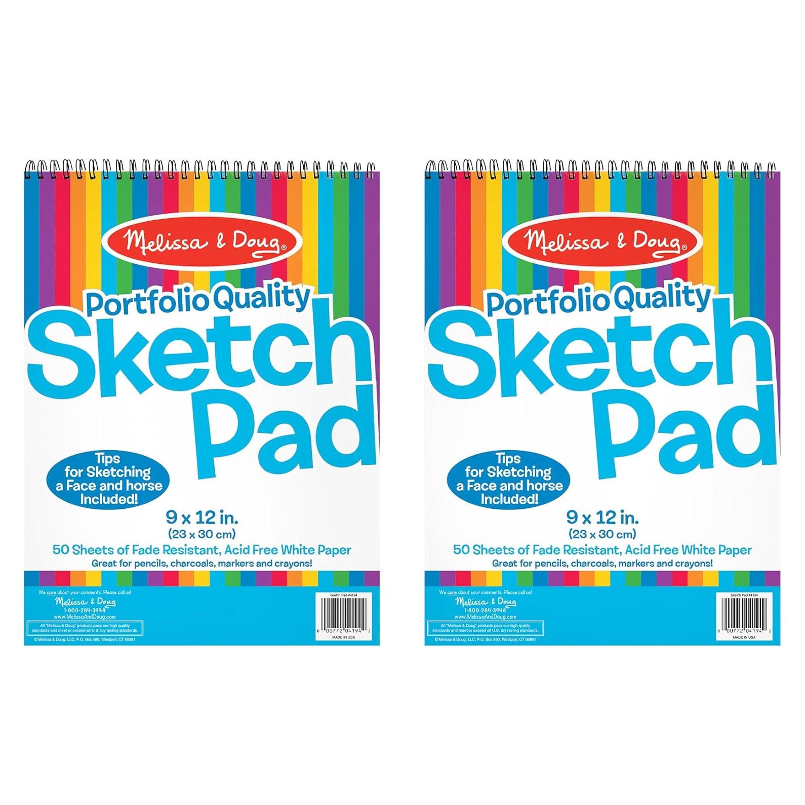 Bloc de Dibujo Melissa & Doug 50 Hojas 22.86x30.48 cm