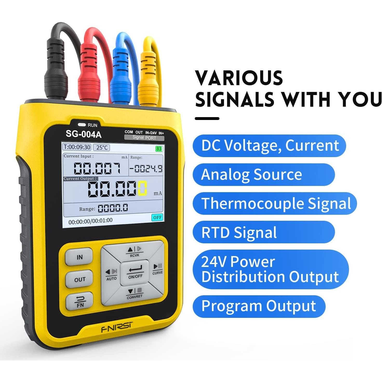 Generador de Señal de Voltaje y Corriente Treedix 0-24V 4-20mA