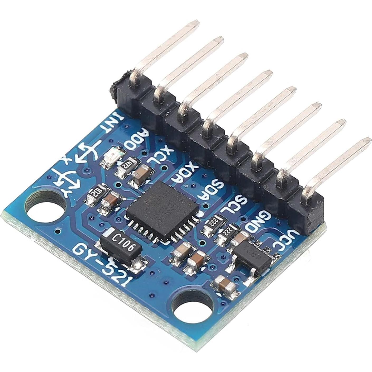 MPU6050 Module, Accelerometer Gyroscope Sensor Module PCB 3 Axes Gyro Sensors Accelerometer Board for Windows
