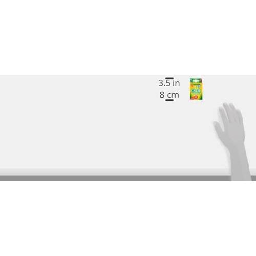 Tiza Antipolvo Crayola 12 Colores para Pizarra