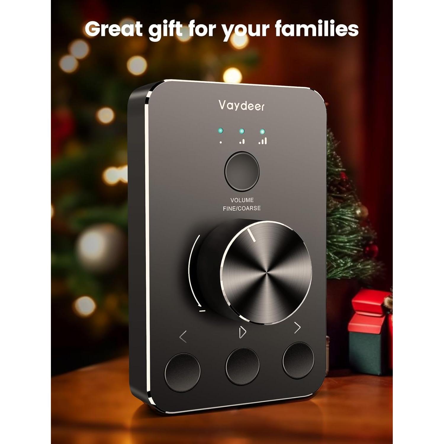 Perilla de Control de Volumen Vaydeer USB con Silencio y 3 Modos