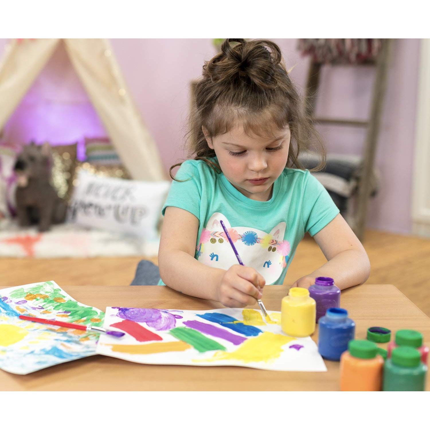 Pintura Lavable Crayola Aromatizada 6 Colores 59ml