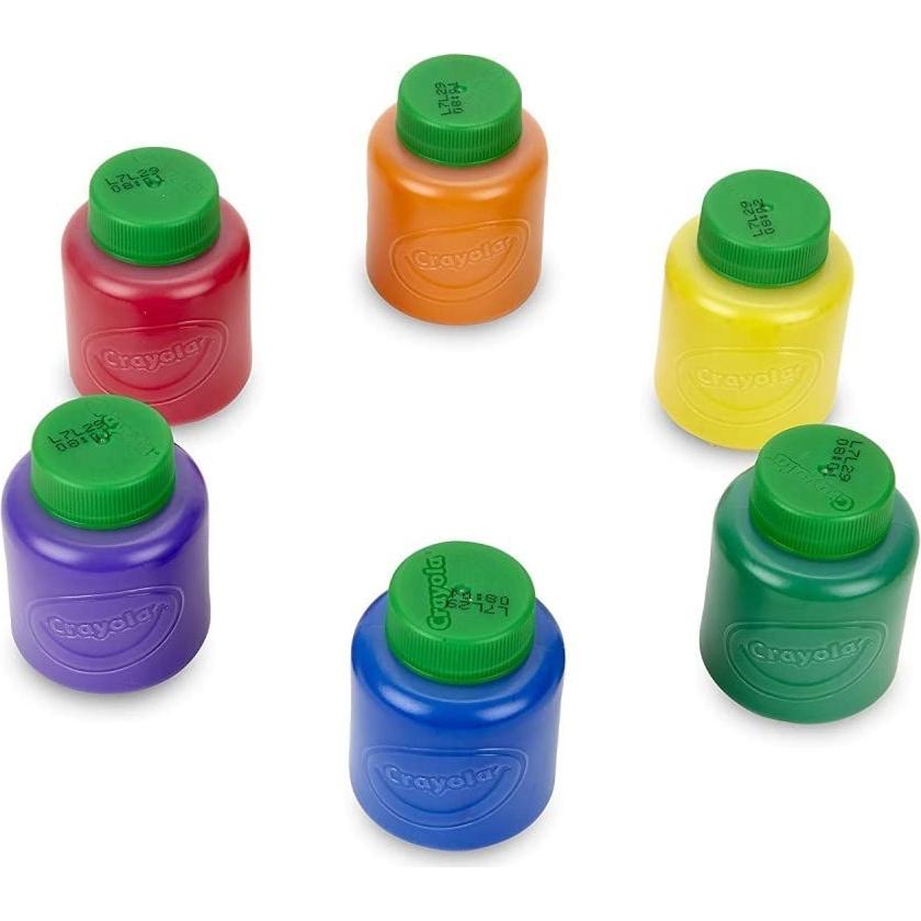 Pintura Lavable Crayola Aromatizada 6 Colores 59ml