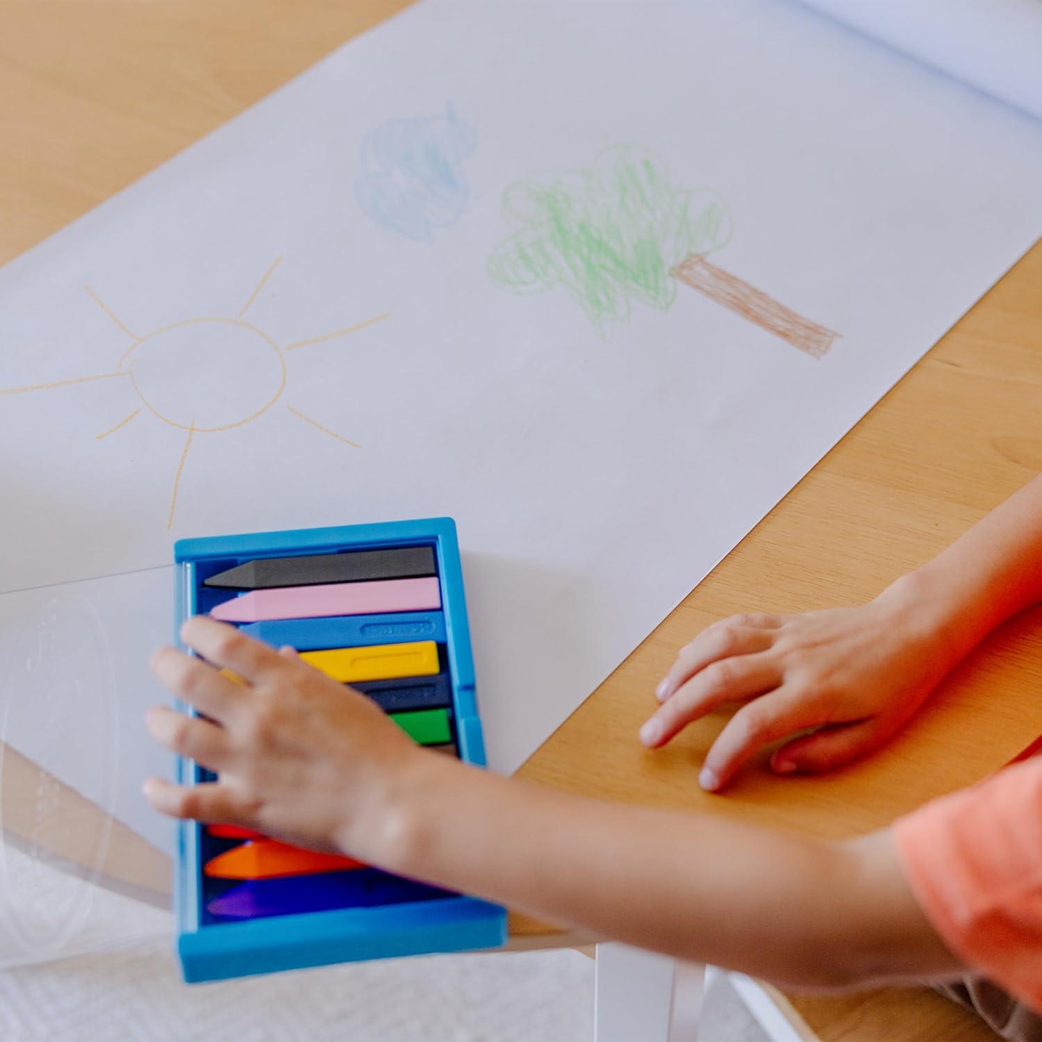 Crayones Triangulares Melissa & Doug - Paquete de 10 Colores