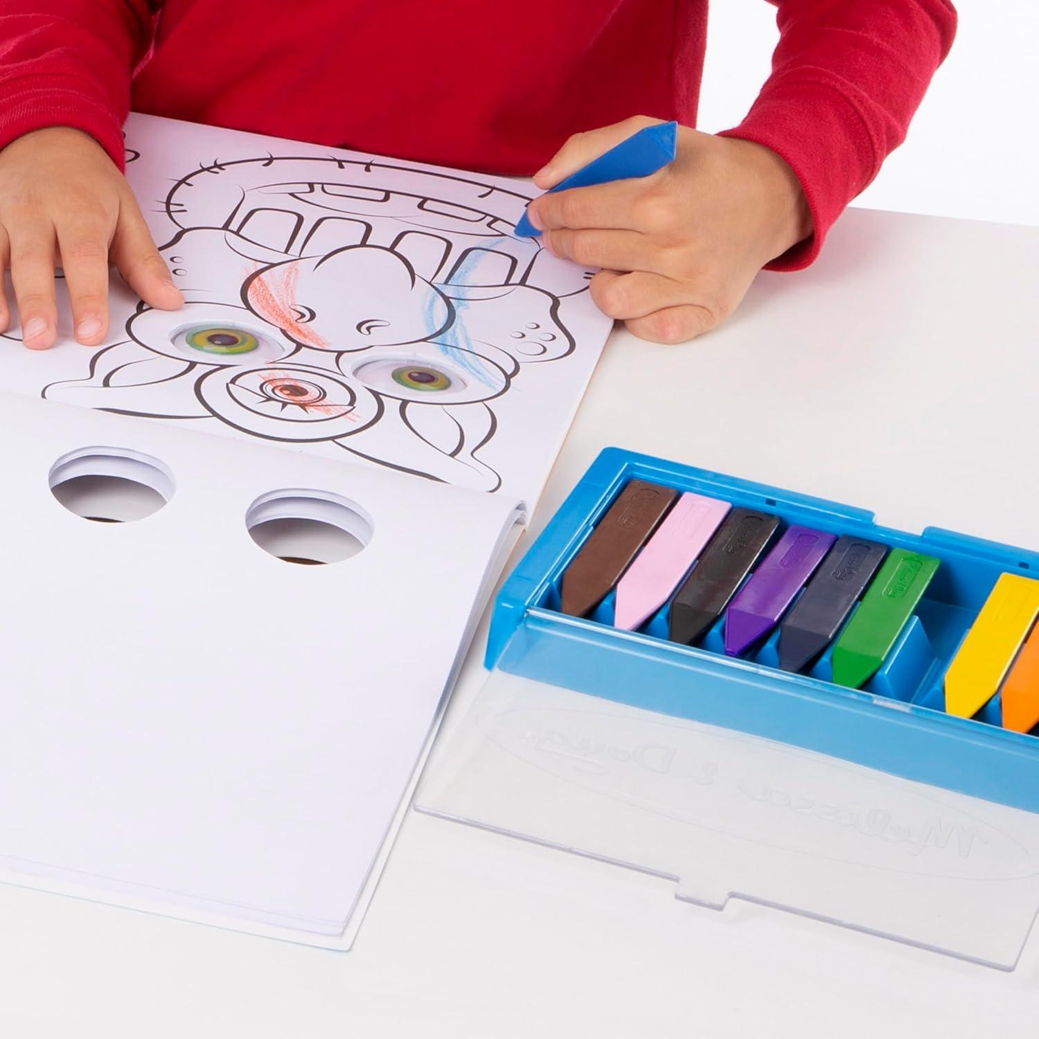 Crayones Triangulares Melissa & Doug - Paquete de 10 Colores