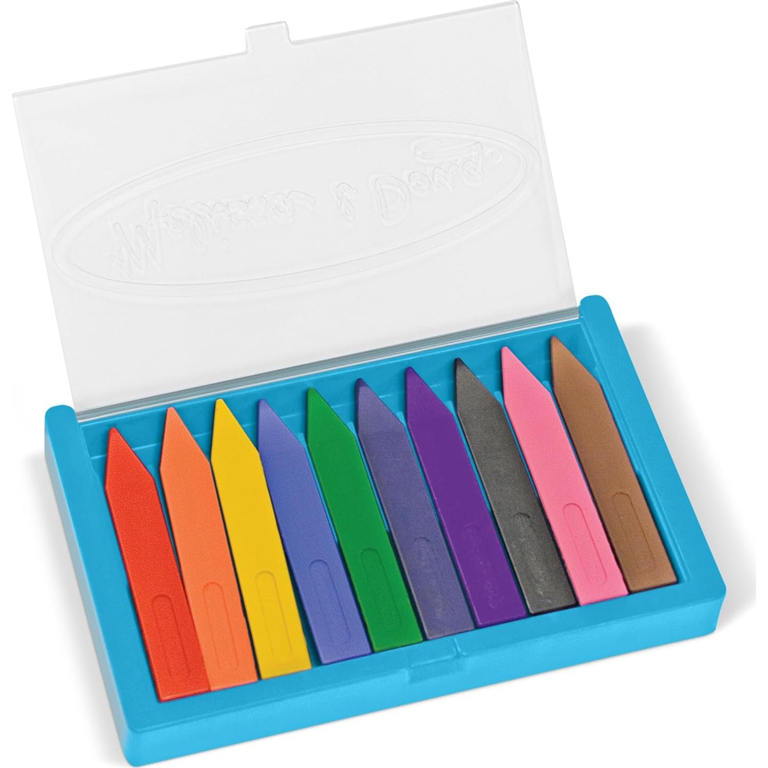 Crayones Triangulares Melissa & Doug - Paquete de 10 Colores