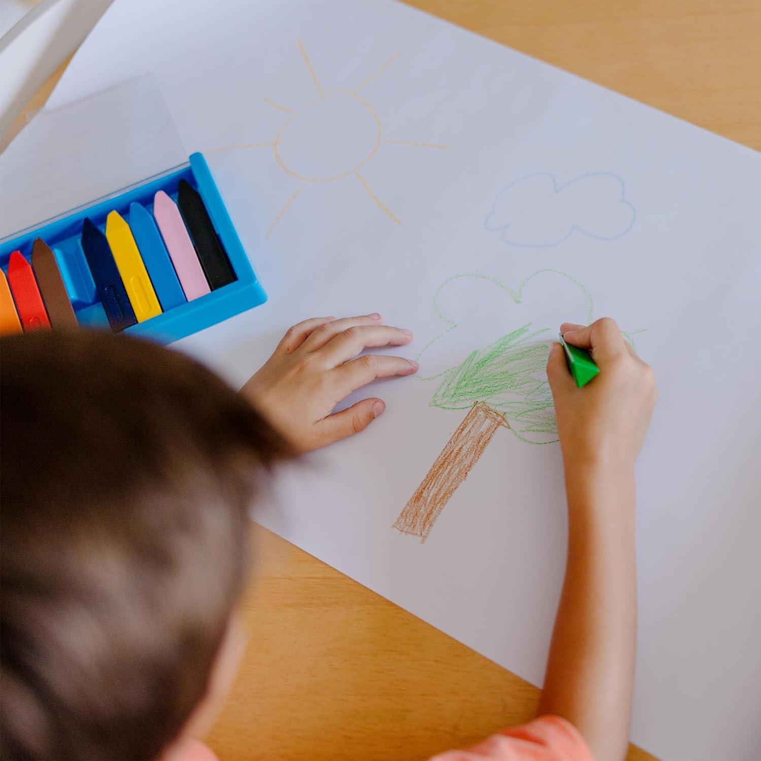 Crayones Triangulares Melissa & Doug - Paquete de 10 Colores