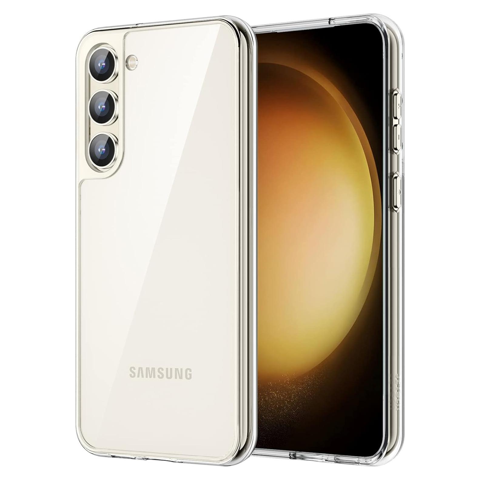 Funda Bumper JETech para Samsung Galaxy S23 5G Transparente