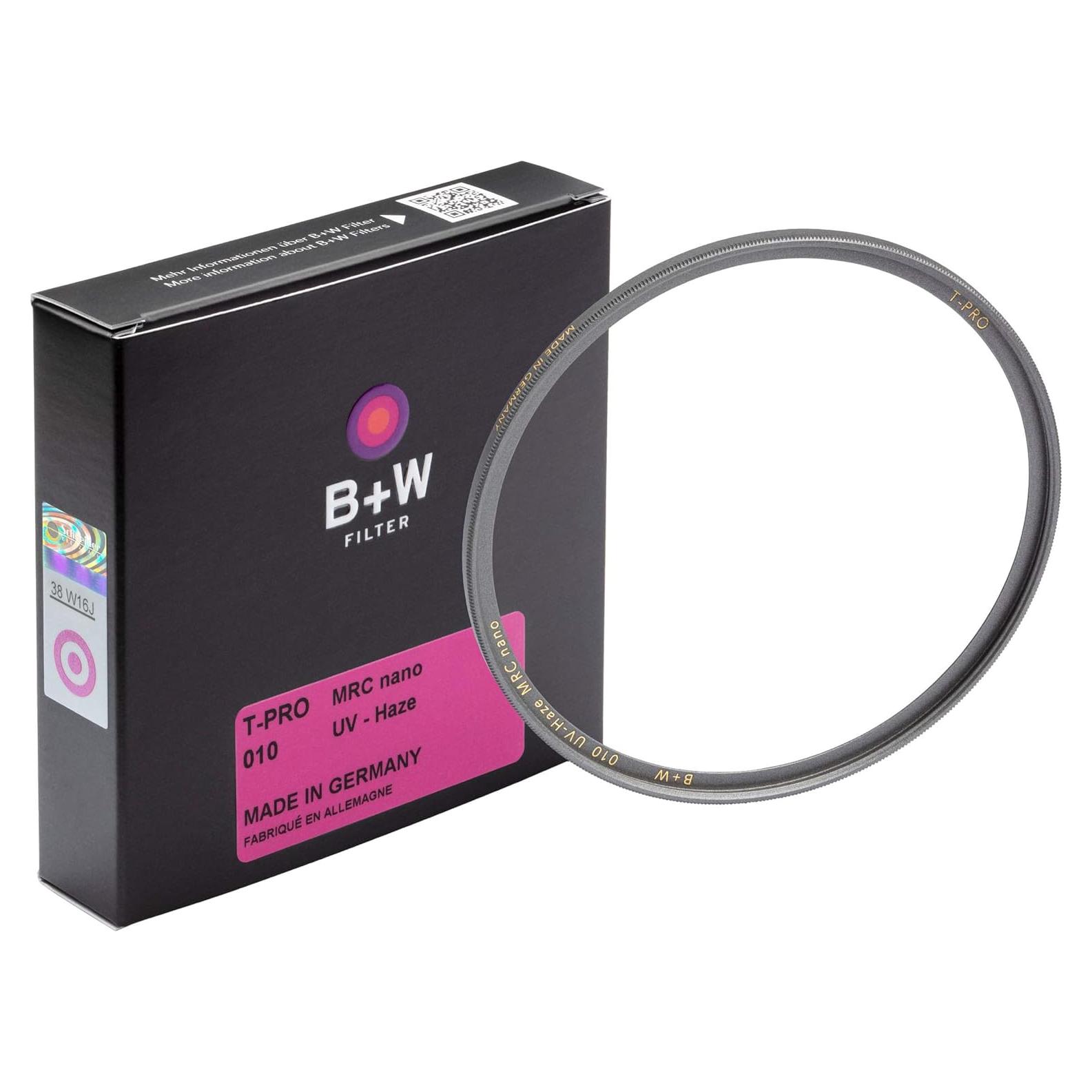 Filtro UV Haze B+W 49mm T-PRO Ultra Slim MRC Nano