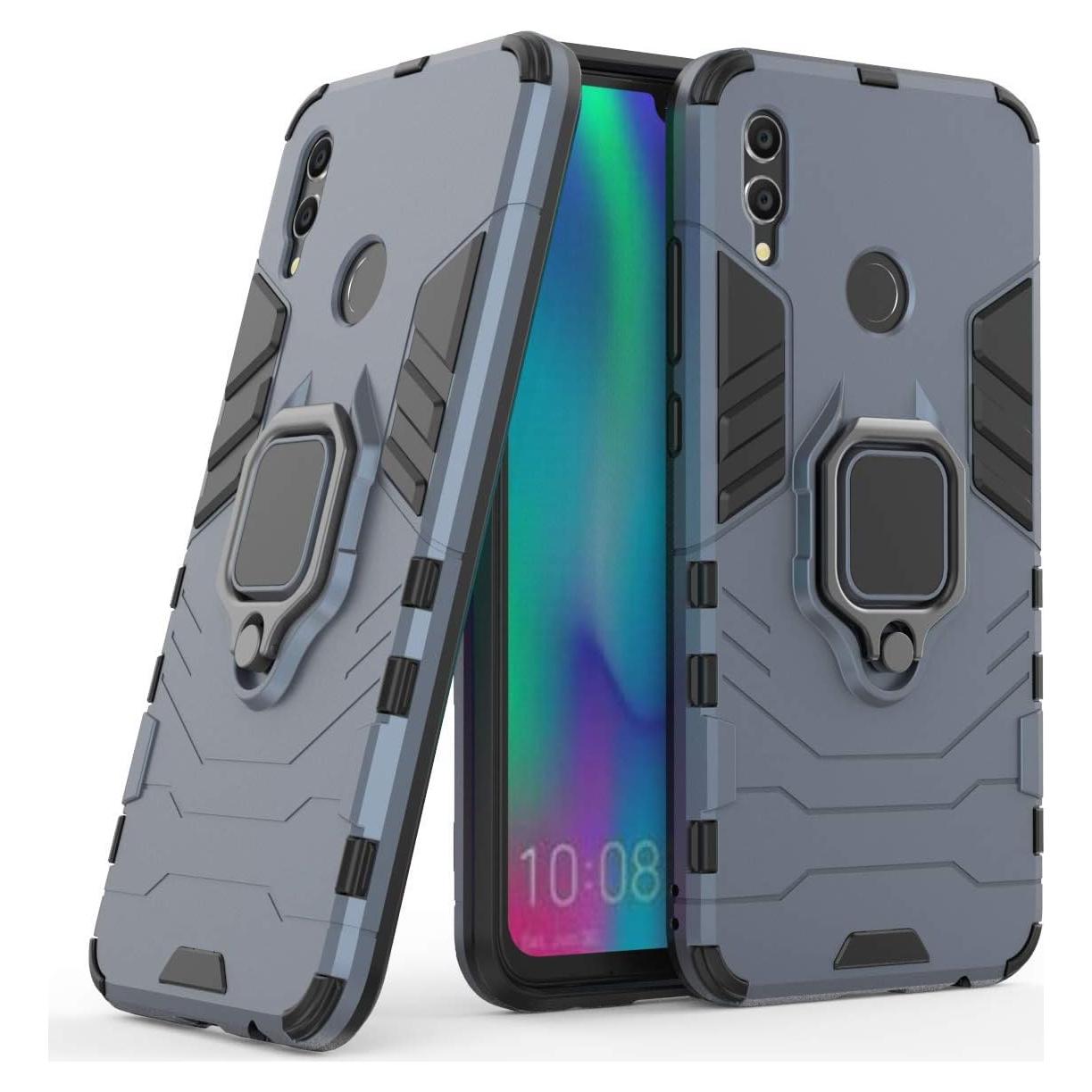 Funda Bumper Doble Capa para Huawei P Smart 2019 Azul Marino