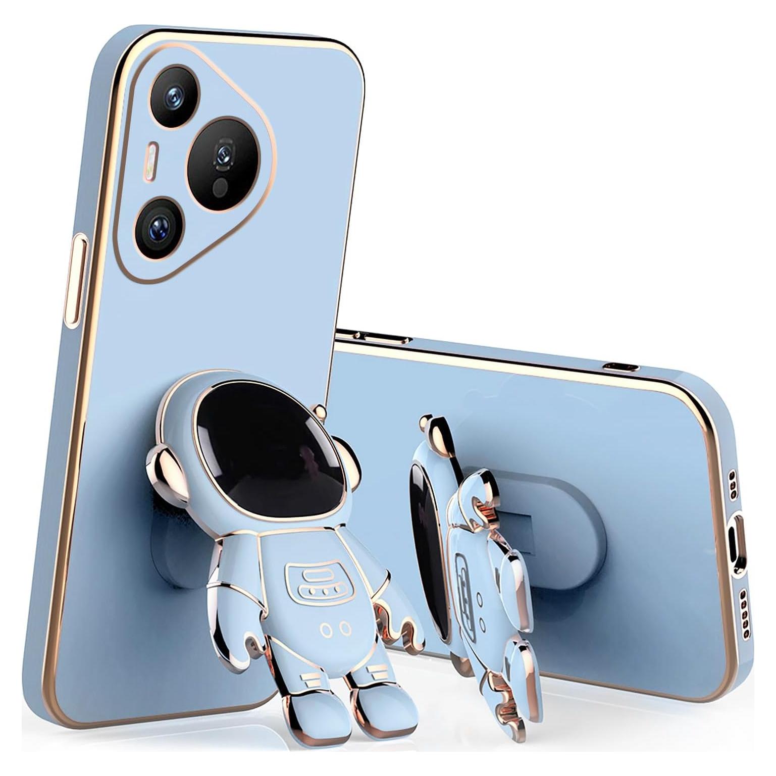 Funda Huawei Pura 70 Pro con Soporte Oculto Astronauta Azul