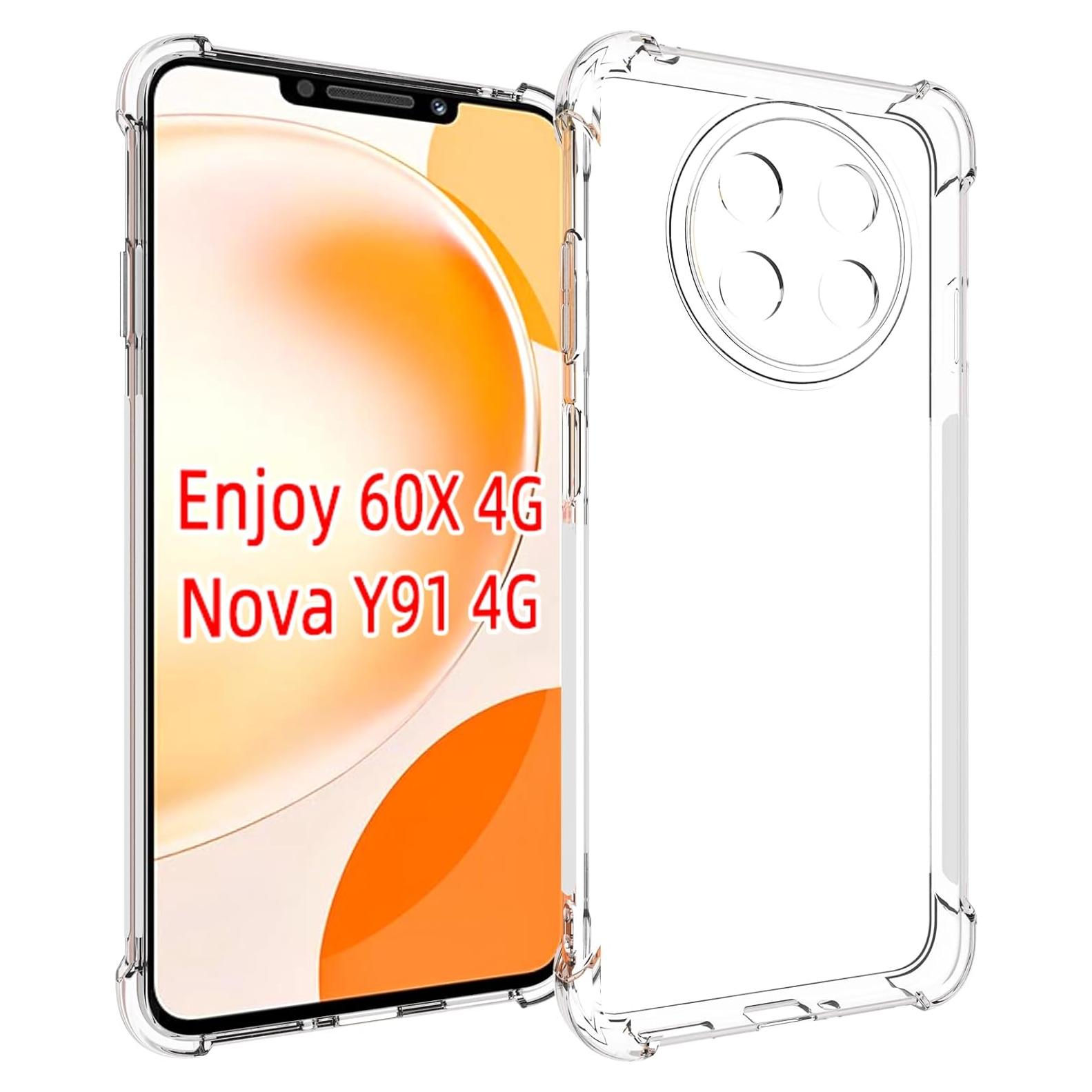 Funda TPU Transparente USTIYA para Huawei Nova Y91 4G