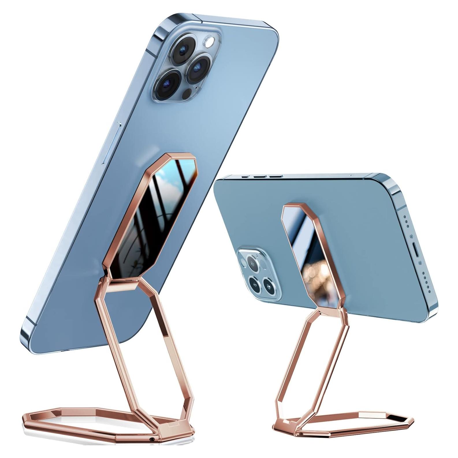 Soporte Magnético para Teléfono A-LuGei Oro Rosa 2024