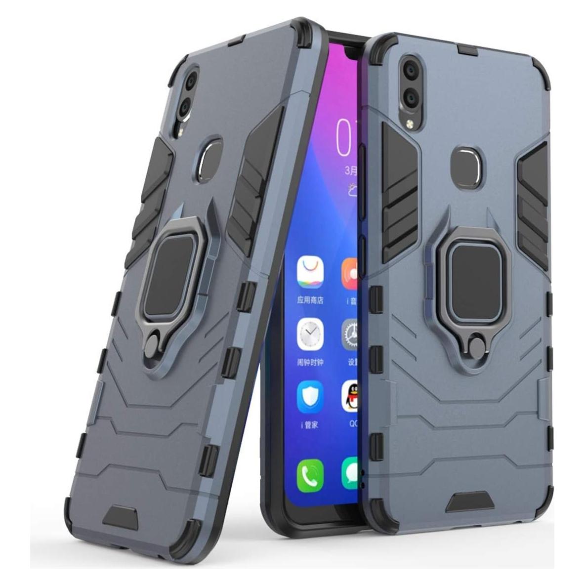 Funda Dura LuluMain para VIVO V9/V9 Youth/Y85 - Azul Marino