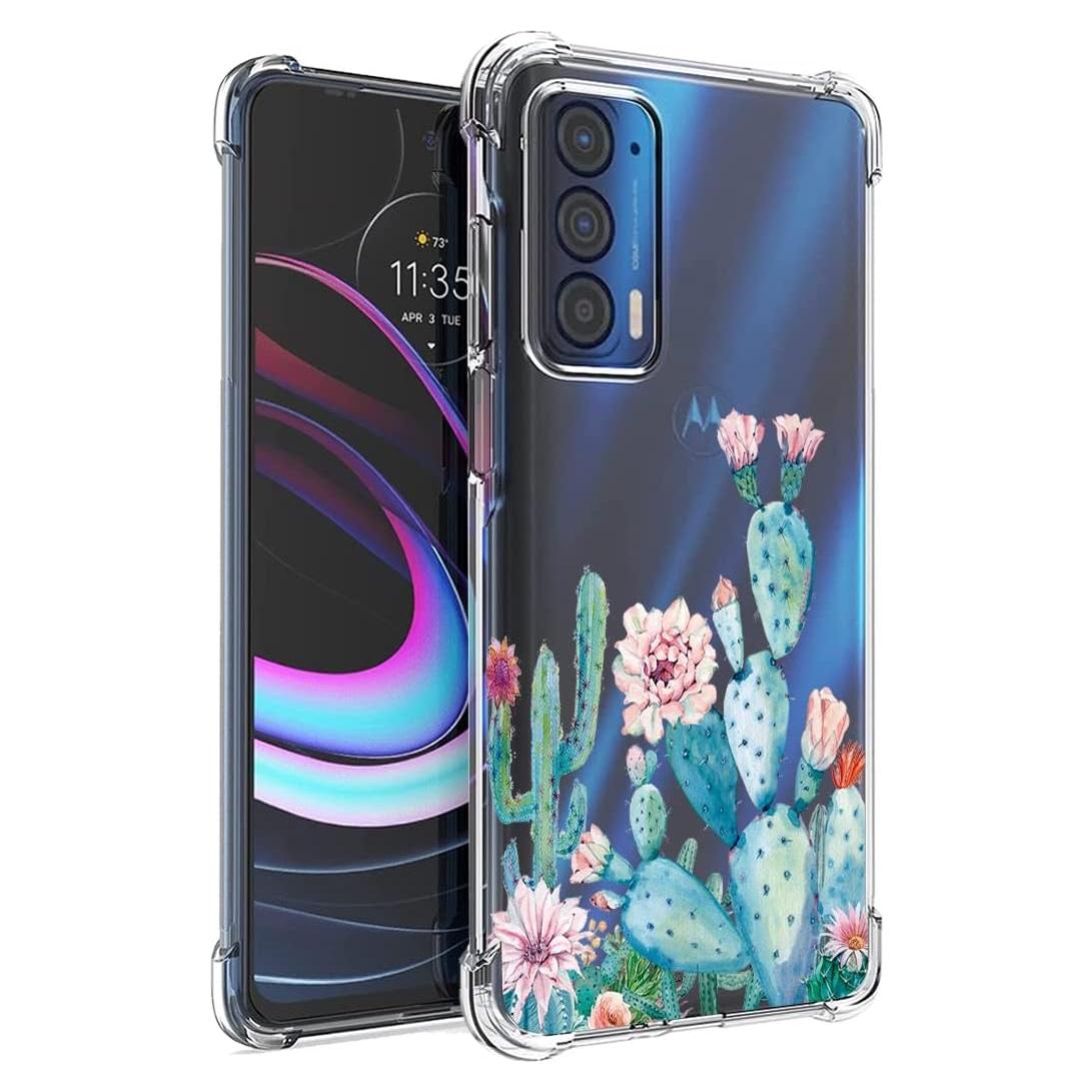 Funda protectora TPU Motorola Moto Edge 2021 6.78" cactus