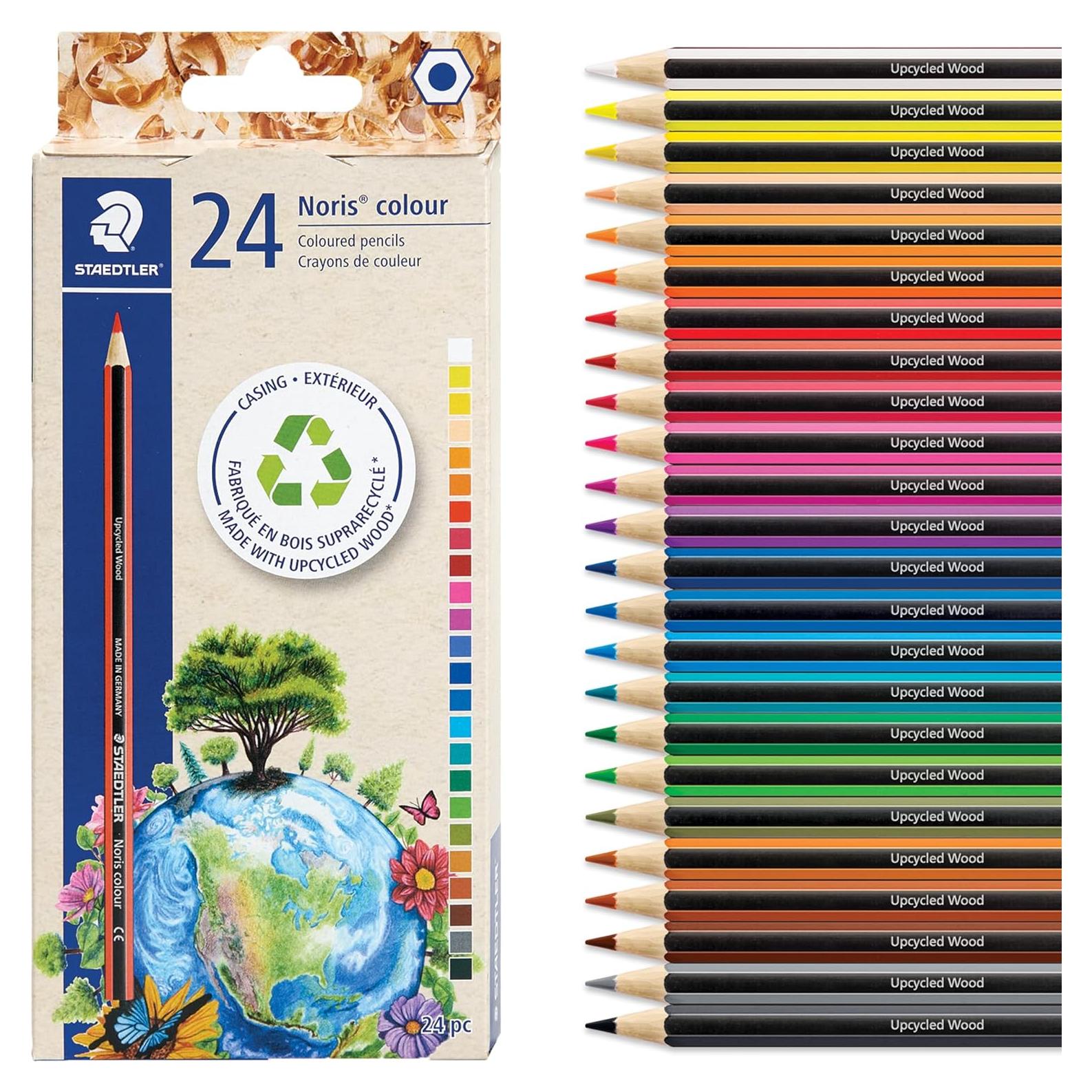 Juego de Lápices de Colores STAEDTLER 24 Piezas - Mina Resistente