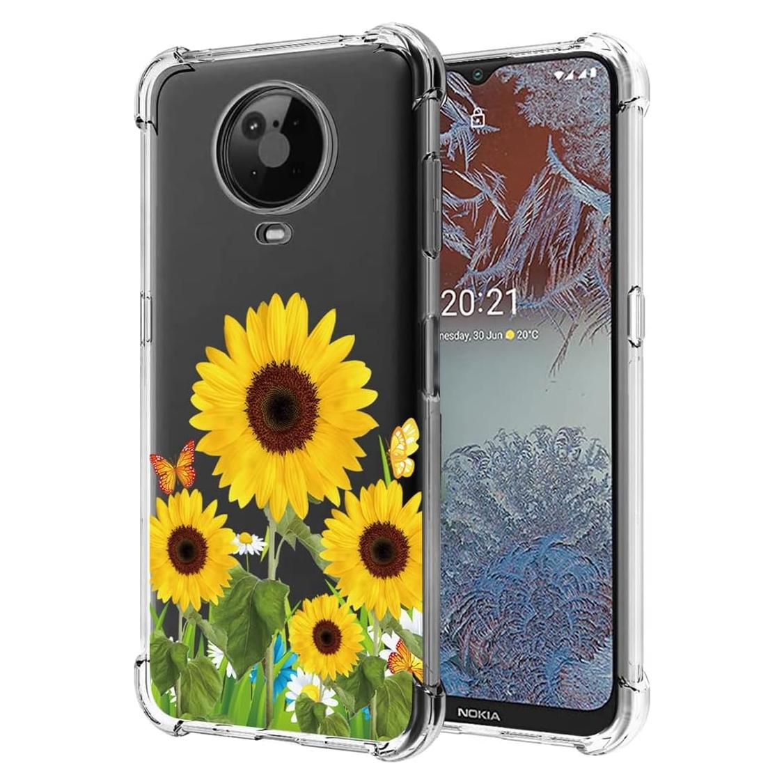 Funda delgada TPU para Nokia G10/G20 - Girasol, 32g