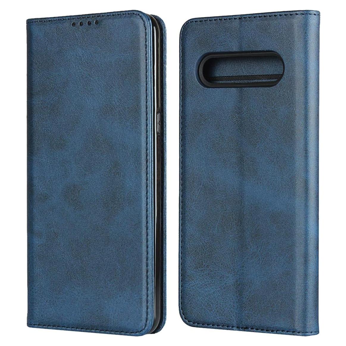 Funda iCoverCase para LG V60 ThinQ 5G - Cuero PU Magnético Azul