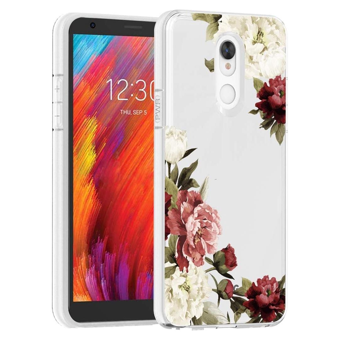 Funda Transparente TPU para LG Prime 2 / Aristo 4 Plus - Flor de Floración