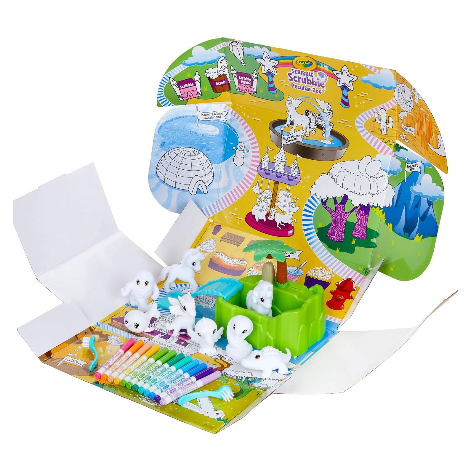 Crayola Scribble Scrubbie Zoológico Peculiar - Juguete 3+