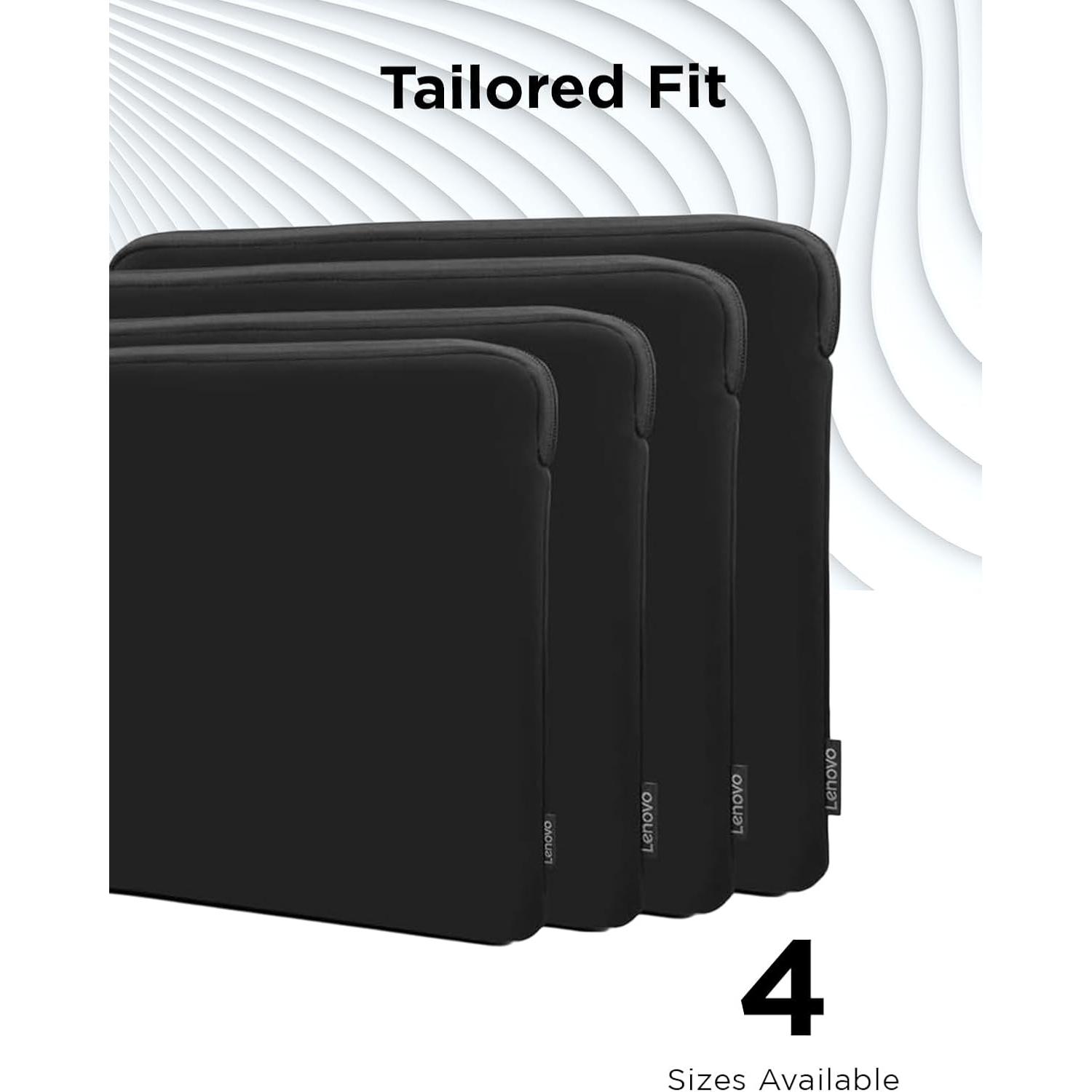 Funda para Laptop Lenovo 14" Neopreno Negro con Forro Suave