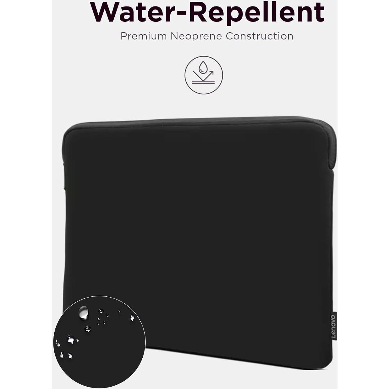 Funda para Laptop Lenovo 14" Neopreno Negro con Forro Suave