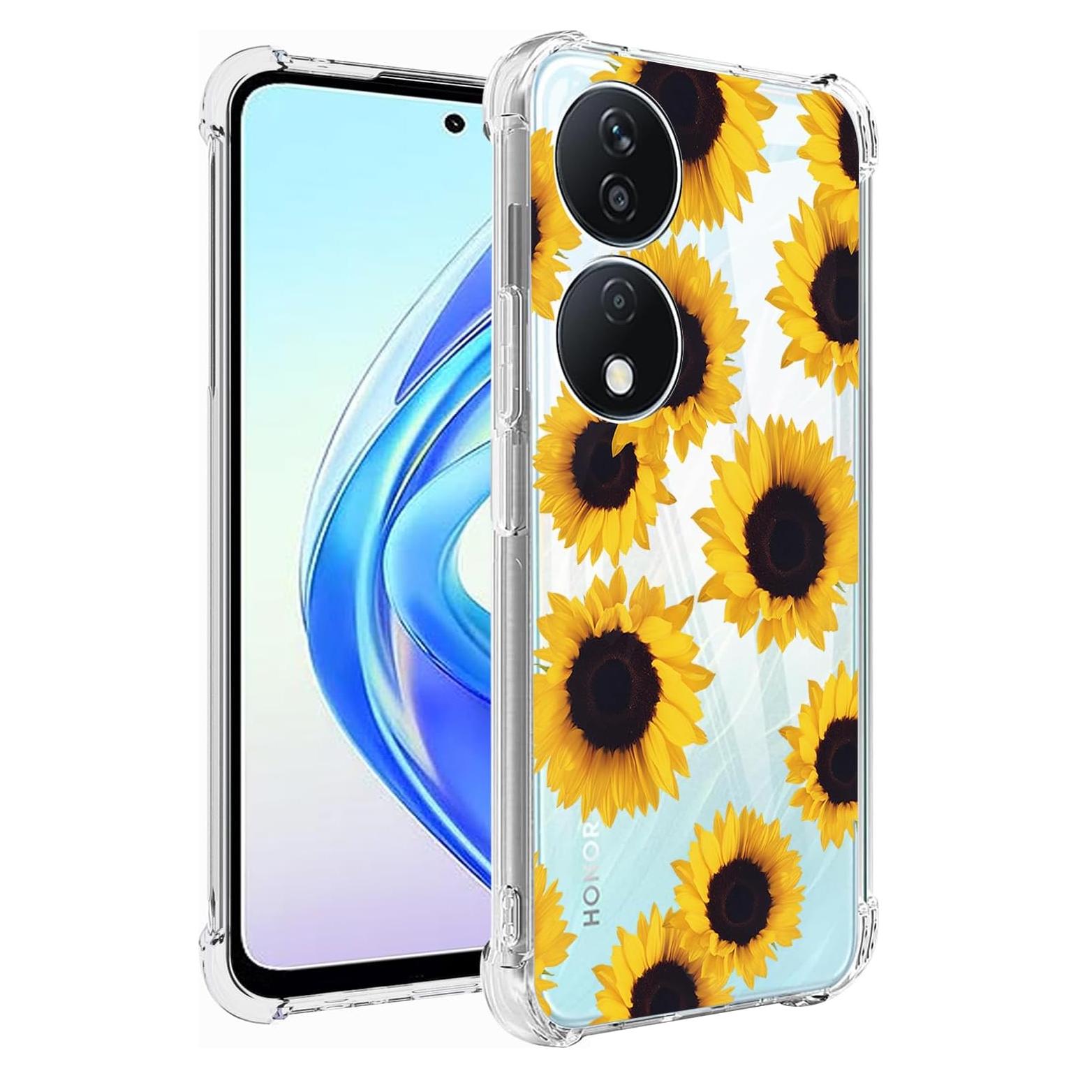 Funda TPU Honor Play 50 Plus 5G Girasol - Protección Antideslizante